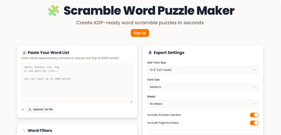 Word-Scramble-Puzzle-Maker